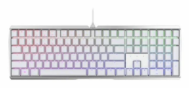 MX-Board 3.0 S - MX Brown - Gaming Tangentbord - Nordisk - Vit