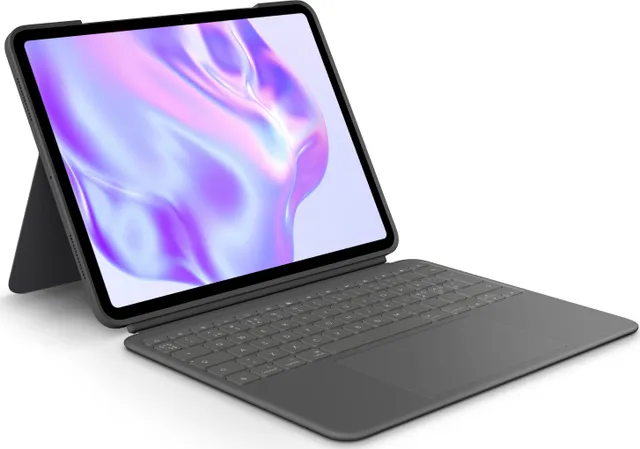 Combo Touch for iPad Pro 13" (M4) - Graphite - Tastatur & Folio set - Nordisk - Grå
