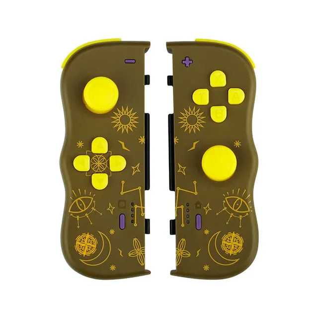 Steelplay Adventure Twin Pads - Spelkontroll - trådlös - 2.4 GHz/Bluetooth - magi (paket om 2) - för Nintendo Switch