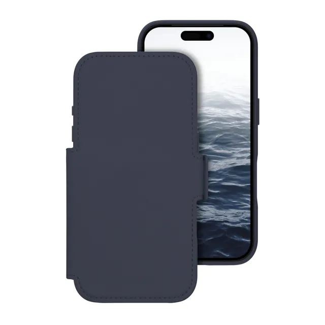 iPhone 18 Pro / 17 Pro Lynge 2-i-1 Plånboksfodral (deep water)