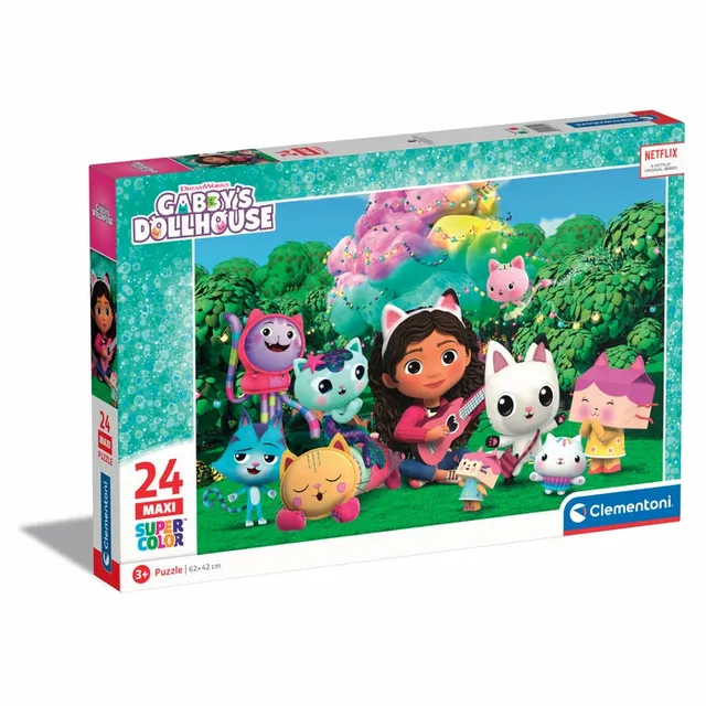 CLE pussel 24 maxi SuperColor Gabby House 28520