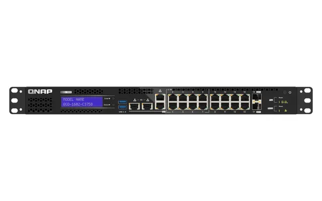 Smart Edge QGD-1602 - Switch - smart - 2 x 10 Gigabit SFP+ + 8 x 2.5GBase-T + 8 x 10/100/1000 - rackmonterbar