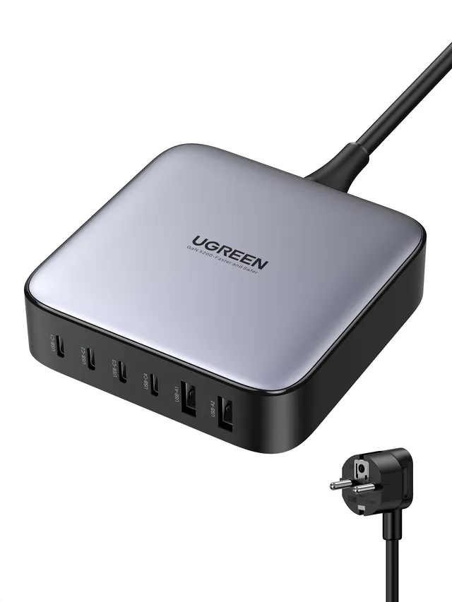 200W Desktop Charger 6 portar