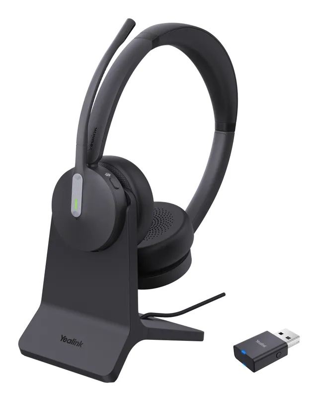 WH64 Dual - Headset - på örat - DECT / Blu
