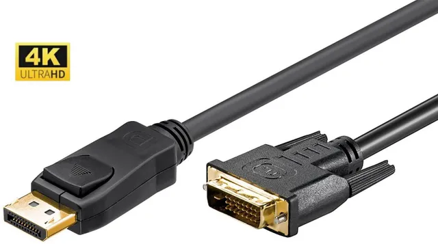 DisplayPort – DVI -kaapeli, 5 m, musta