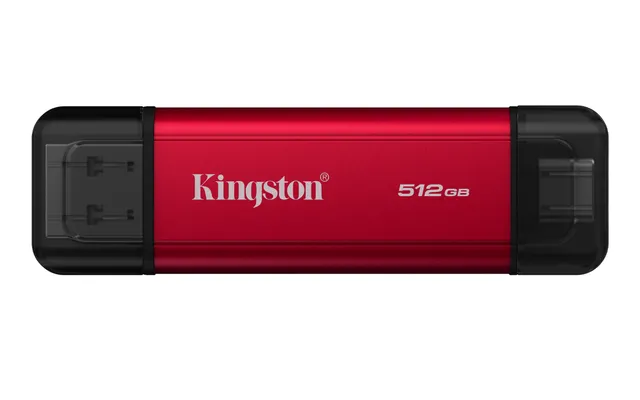 Dual Portable SSD - 512GB - Extern SSD - Svart - USB 3.2 Gen 2