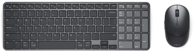 Pro 7 KM746 - keyboard and mouse set - rechargeable compact - QWERTY - Pan Nordic - black Input Device - Tastatur & Mus set - Nordisk - Svart
