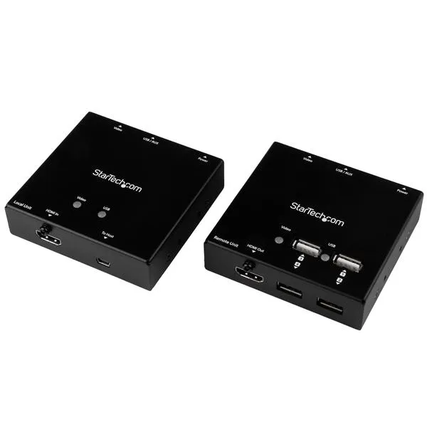 HDMI-förlängare StarTech.com HDMI over Cat6 Extender med 4-port USB Hub, 1080p@60Hz upp till 50m