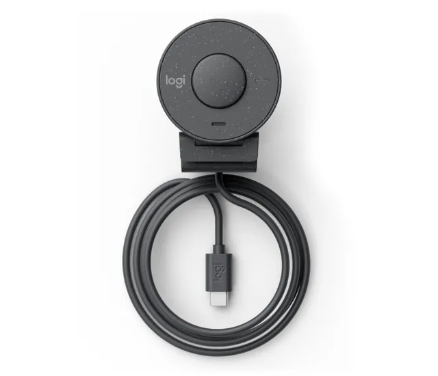 BRIO 300 - Webbkamera - Full HD - 1920 x 1080 - inbyggd mikrofon - USB-C - Grafit