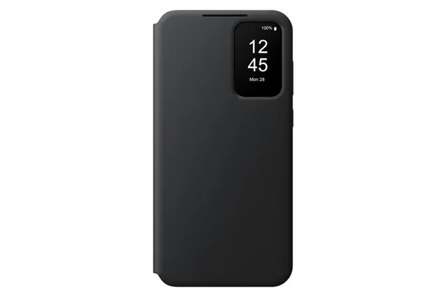 Galaxy A35 5G Smart View Wallet plånboksfodral (svart)