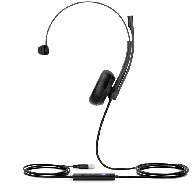 UH34 Mono - Headset - på örat - kabelanslu