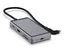 8 Port USB-C Hub V2 4K60Hz 100W Grå