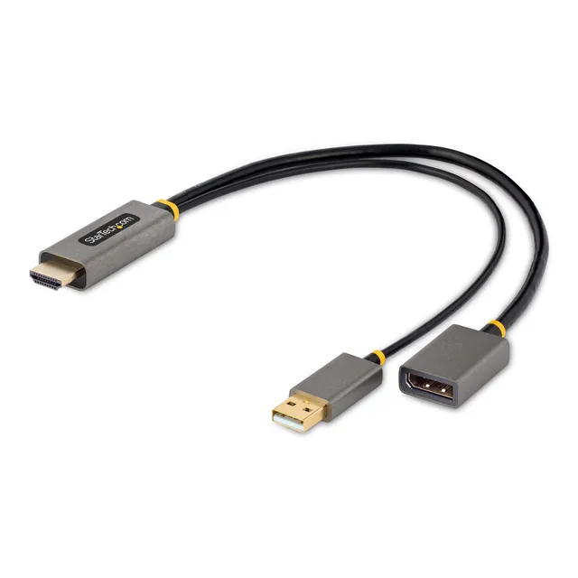 1ft (30cm) HDMI to DisplayPort Adapter, A