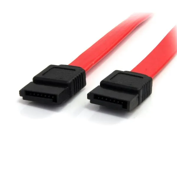 StarTech.com 12in SATA Serial ATA Cable - SATA cable - Serial ATA 150/300 - SATA (F) to SATA (F) - 1 ft - red - SATA12 - SATA-kabel - Serial ATA 150/3
