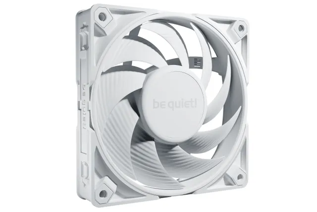 Fläkt 120 mm be quiet! Silent Wings PRO 4 PWM White, 3000 rpm, 83,9 cfm - Vit