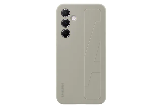 Galaxy A55 5G Standing Grip fodral (grått)