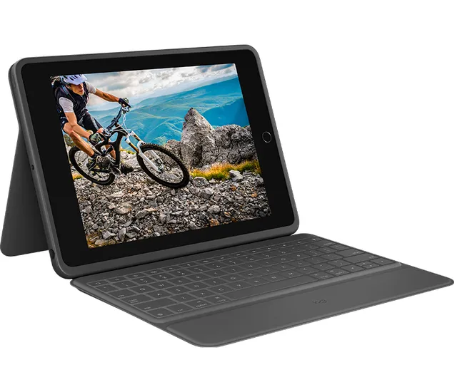 Rugged Folio - Nordic - Tastatur & Folio set - Nordisk - Svart