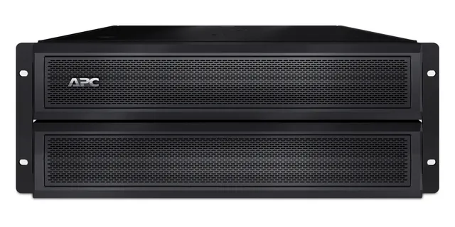 Smart-UPS X 120V External Battery Pack Rack/Tower - Batterihölje (rackmonterbar/extern) - 2 x batteri - Bly-syra - 4U - svart - för P/N: AR106SH6, AR109SH6, AR112SH6, AR3006SP, AR3103, AR3103SP, AR3106, AR3106SP, NBPD0150