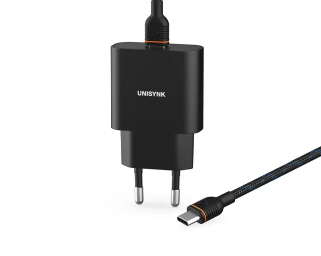 USB-C Slim Laddningskit 20W Svart