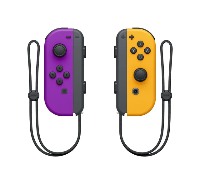 Switch Joy-Con-Kontroller Par, lila/orange
