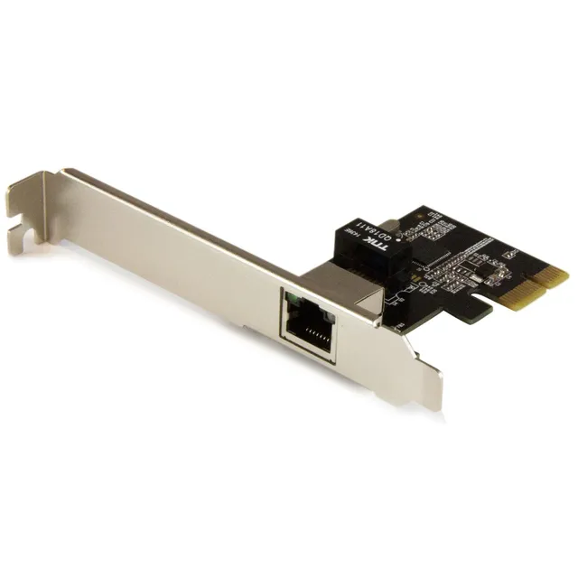 Gigabit Ethernet Nätverkskort med 1 port - PCI Express, Intel I210 NIC - Nätverksadapter - PCI Express x1 låg profil - 1GbE - 1000Base-T - sv
