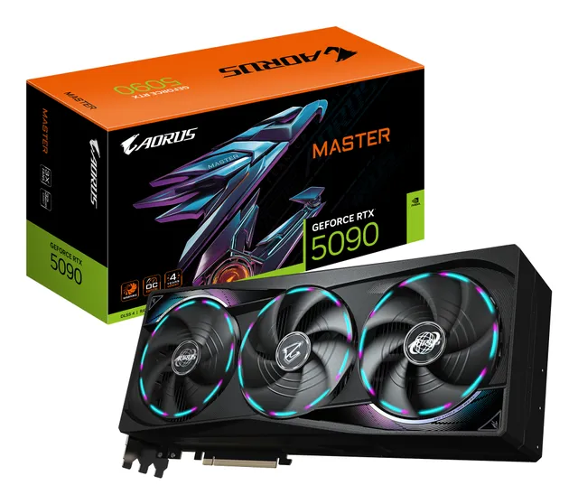 GeForce RTX 5090 AORUS MASTER 32GB