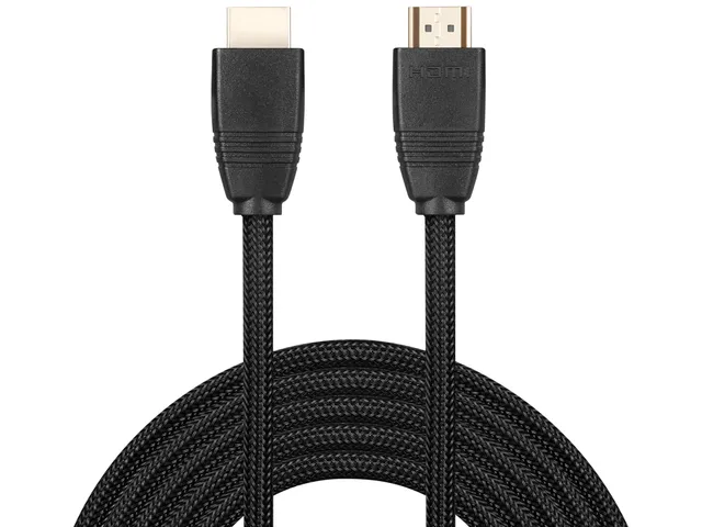 - Hög hastighet - HDMI-kabel med Ethernet