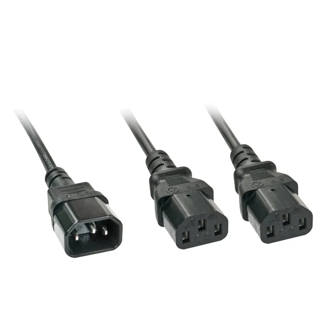 - Strömdelare - IEC 60320 C14 till power IEC