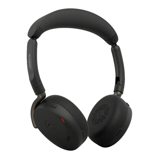 Evolve3 65 Flex MS - USB-A with Dongle - Black (Incl. Wireless Charging Pad)