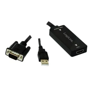 VGA + USB-ljud -> HDMI