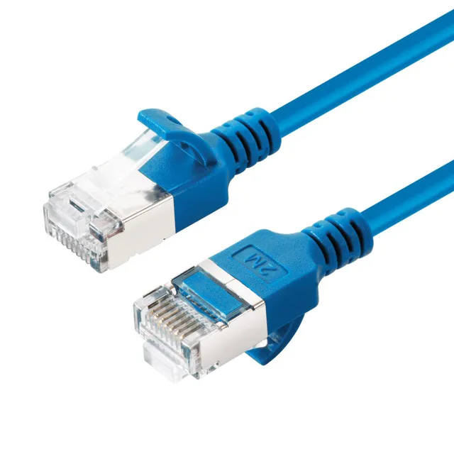 Cat6a U/FTP RJ45 5m -verkkokaapeli, sininen