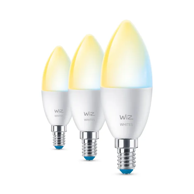 C37 E14 Smart Ljuskälla 3-pack - Dimbar varm-till-kallvit LED