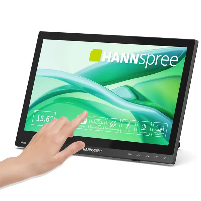 15.6" HANNspree HT165HPB - LED monitor - Full HD (1080p)
