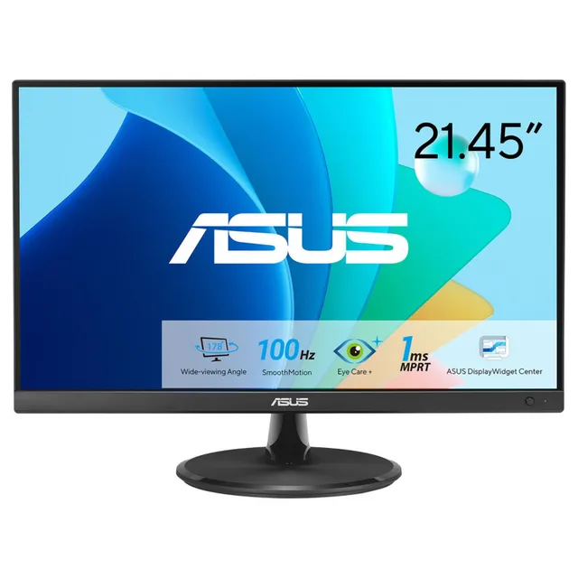 22" ASUS VP227HF - 1920x1080 (FHD) - 100Hz - VA