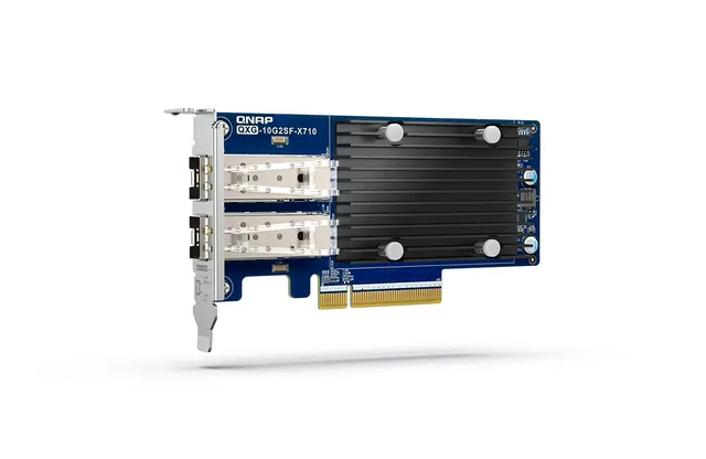 QXG-10G2SF-X710 - Nätverksadapter - PCIe 3.0 x8 låg profil - 10 Gigabit SFP+ x 2 - för P/N: SFP1G-SX-85