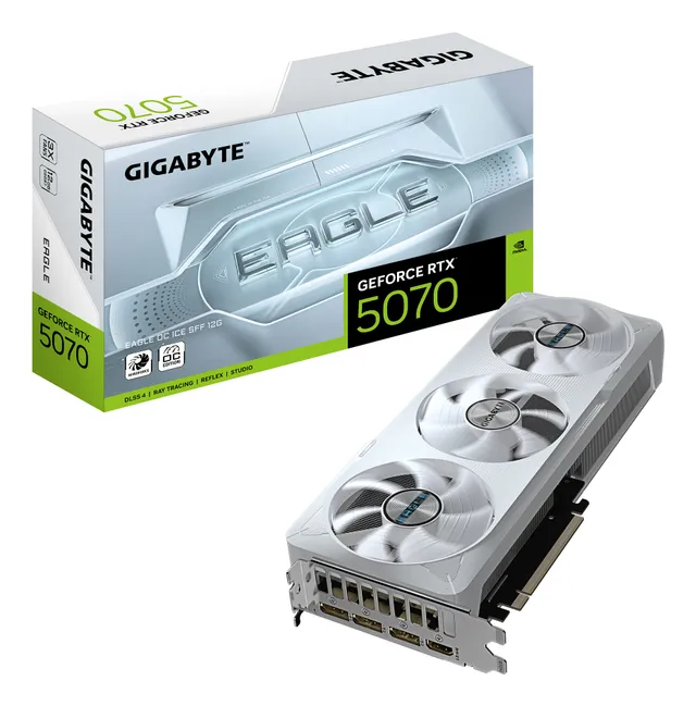 GeForce RTX 5070 12GB Eagle OC Ice SFF