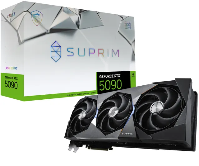 GeForce RTX 5090 SUPRIM SOC 32GB grafikkort