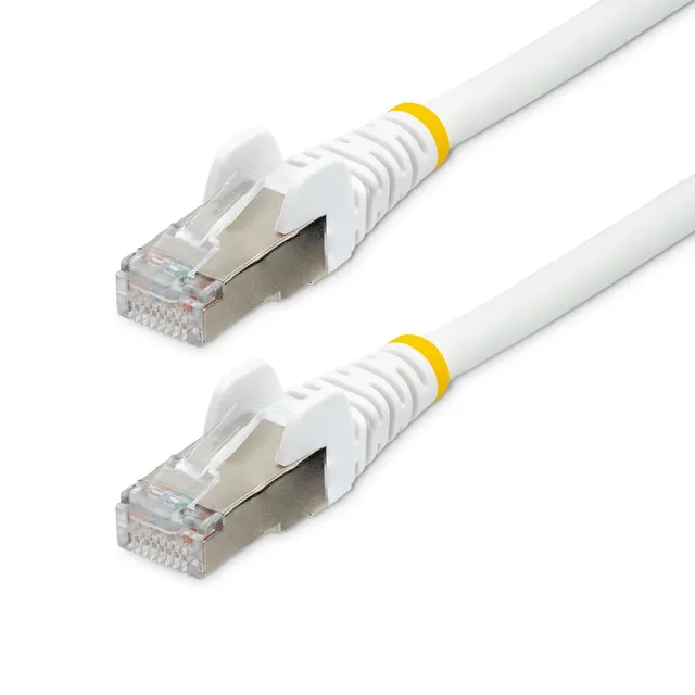 50cm CAT6a Ethernet Cable - White - L