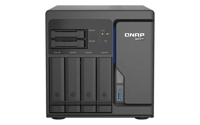 TS-H686-D1602-8G - NAS-server - 6 fack - SATA 6Gb/s - RAID 0, 1, 5, 6, 10, 50, 60, JBOD - RAM 8 GB - 2.5 Gigabit Ethernet - iSCSI support