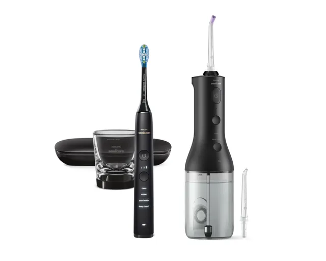 eltandborste Sonicare DiamondClean 9000 HX3886/43 - Oral irrigator - Svart