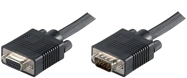 - VGA-förlängningskabel - HD-15 (VGA)