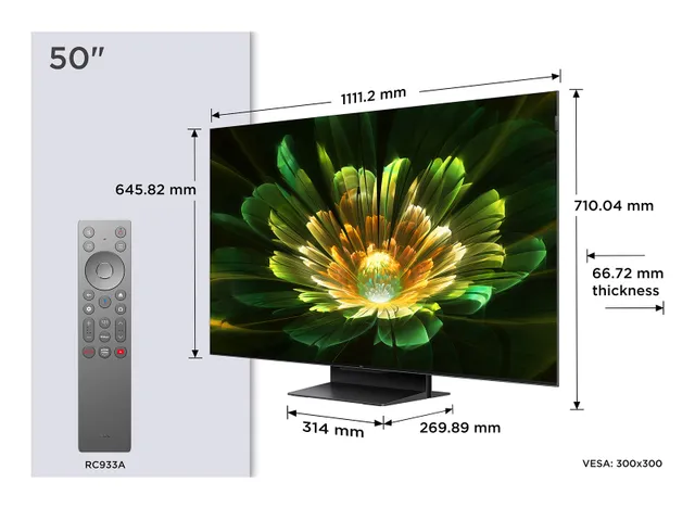 TCL 50" C79K Mini LED