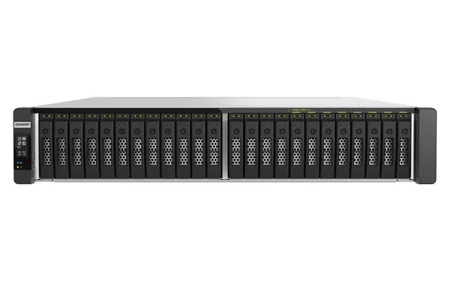 TDS-h2489FU R2 - NAS-server - 24 fack - kan monteras i rack - SATA-600 / NVMe - RAID JBOD, 0, 1, 10, 5, 50, 6, 60 - RAM 64 GB - 25 Gigabit Ethern