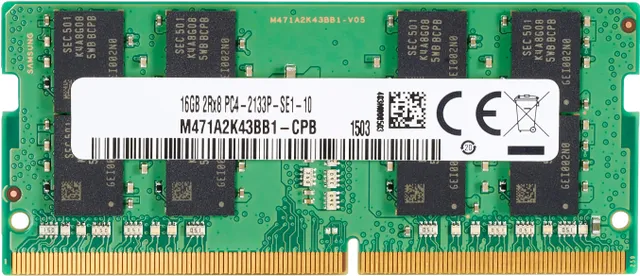 - DDR4 - modul - 8 GB - SO DIMM 260-pin - 2666 MHz / PC4-21300 - 1.2 V - ej buffrad - icke ECC - för (non-ECC): HP 250 G7 EliteBook 1050 G1, 735 G5, 735 G6, 745 G5, 745 G6, 755 G5, 830 G8, 840 G8, 840r G4, 850 G6, 850 G7, 850 G8 EliteBook x360 ProBook 430 G6, 430 G7, 440 G7, 445r G6, 450 G6, 450 G7, 455r G6, 640 G5, 64X G4, 650 G5 ZBook 14u G6, 15 G5, 15u G6, 15v G5, 17 G5, Studio x360 G5