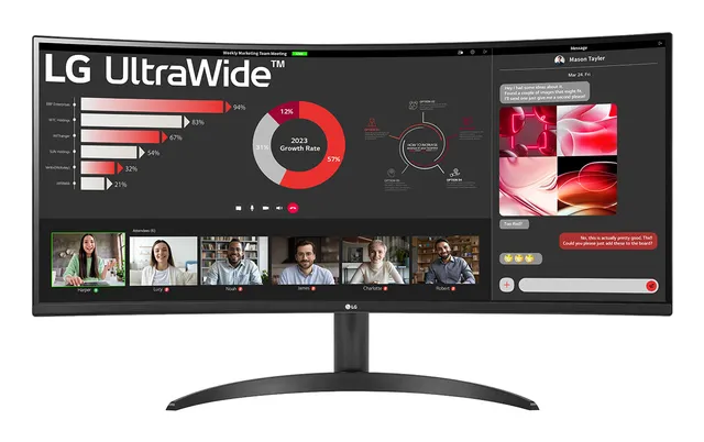 34" LG UltraWide 34WR50QK-B - 3440x1440 (UWQHD) - 100Hz - VA