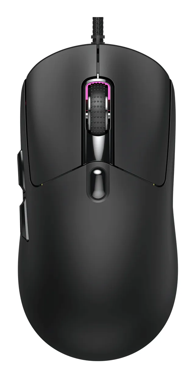 Minos Neo - Mouse - Optic - 6 knappar - Svart