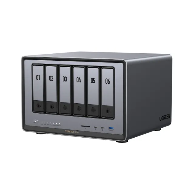 NASync DPX6800 Pro - 6 Bay