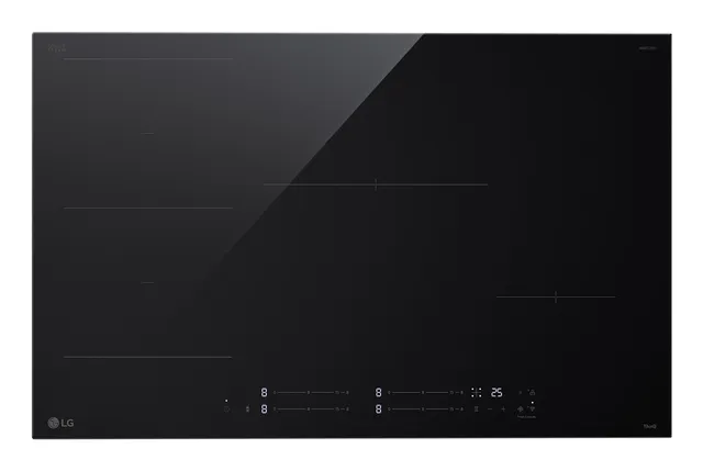 Induktionshäll 80 cm med 4 zoner varav 1 Flex-zon, alla med Boost-funktion - CBIZ3035B