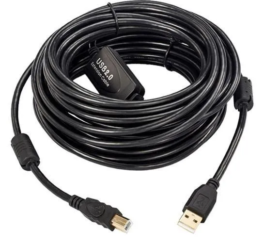 - USB-kabel - USB typ B (hane) till U
