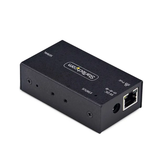 StarTech.com Serial to Ethernet Adapter IP LAN to RS232 DB9 Converter - device server - PoE - TAA Compliant